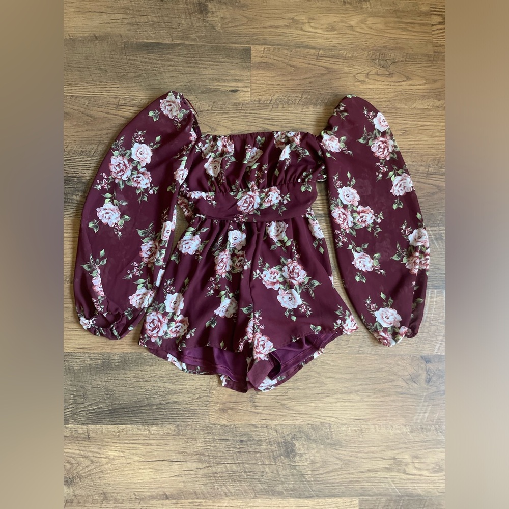 Windsor Floral Romper